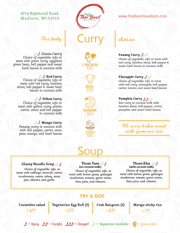 Thai Basil Menu Makeover