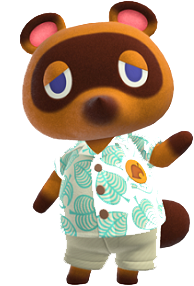 Tom Nook of Animal Crossing